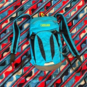 CamelBak Teal and Black Mini Backpack